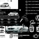 RentRider - Car Rental WordPress Theme